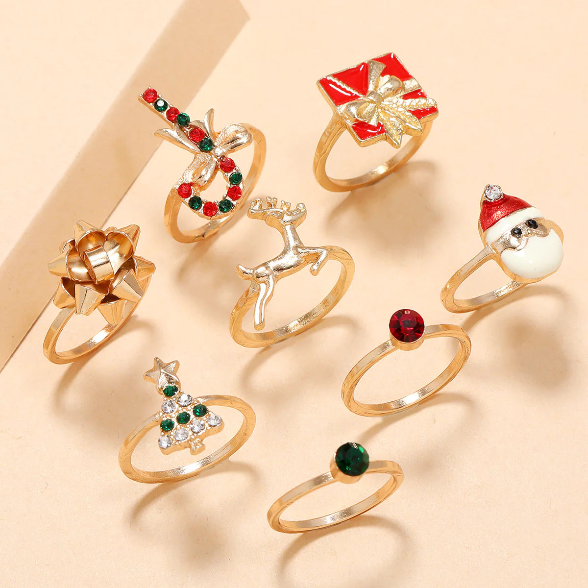 8-Piece Festive Diamond Holiday Set