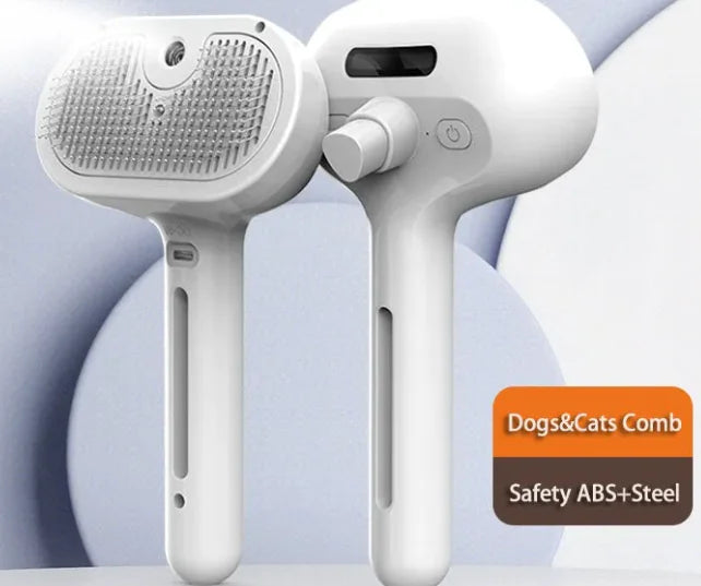 Pet Hair Removal Comb - Grooming Brush for Cats & Dogs